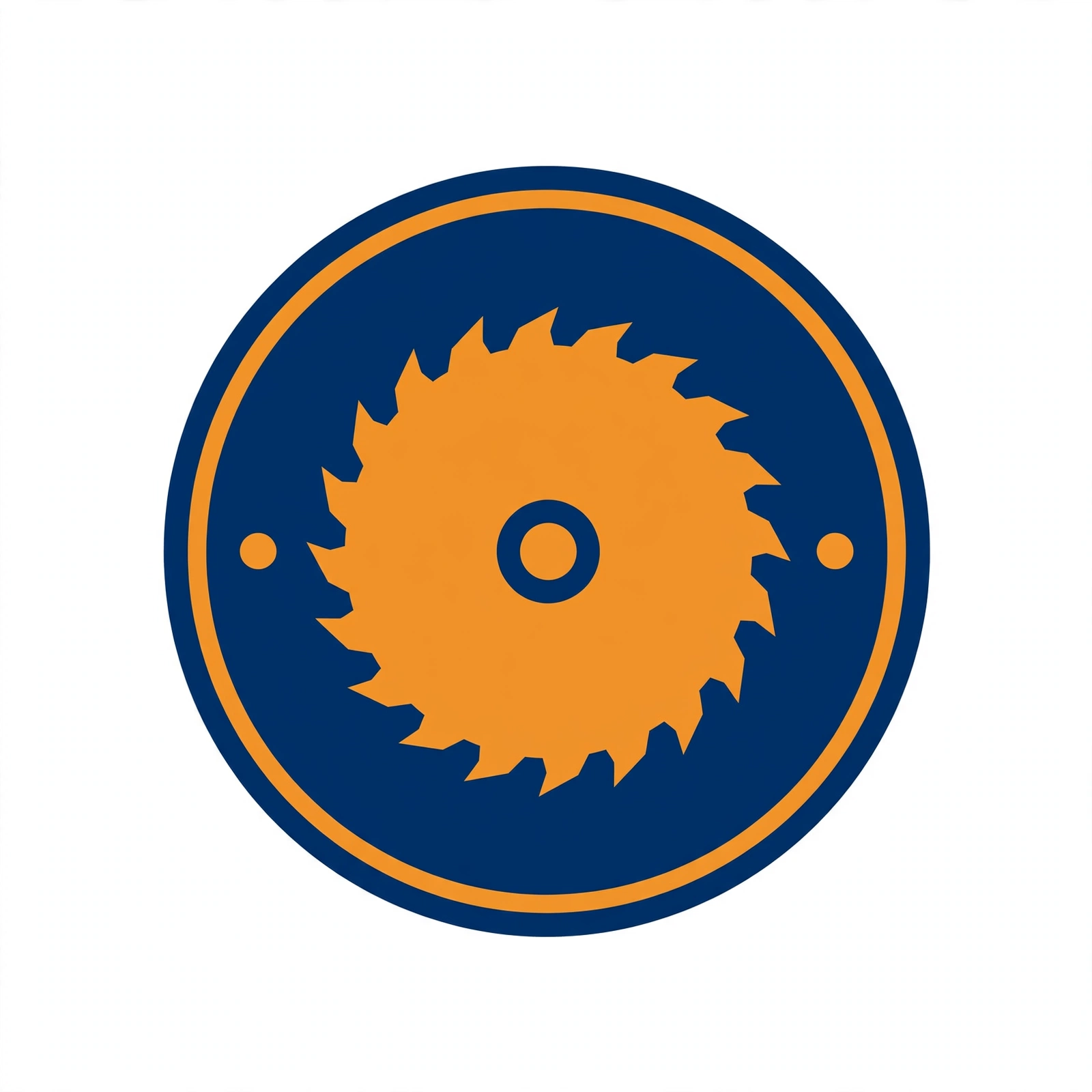 Demo Day DIY saw-blade badge